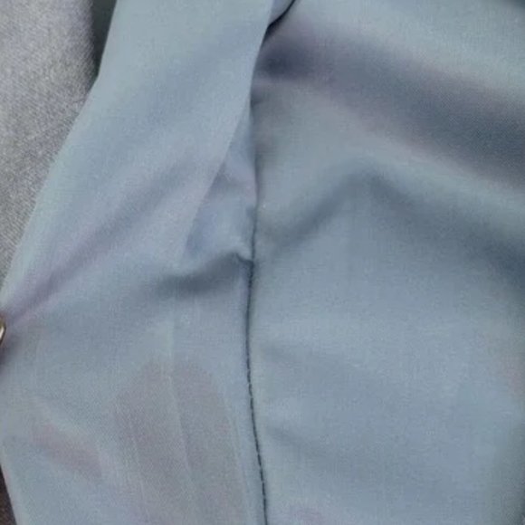 Wall Street Mens 44S Nautical Blue/ Gold Lion 2 Button Sports Coat Blazer Jacket - Picture 8 of 12